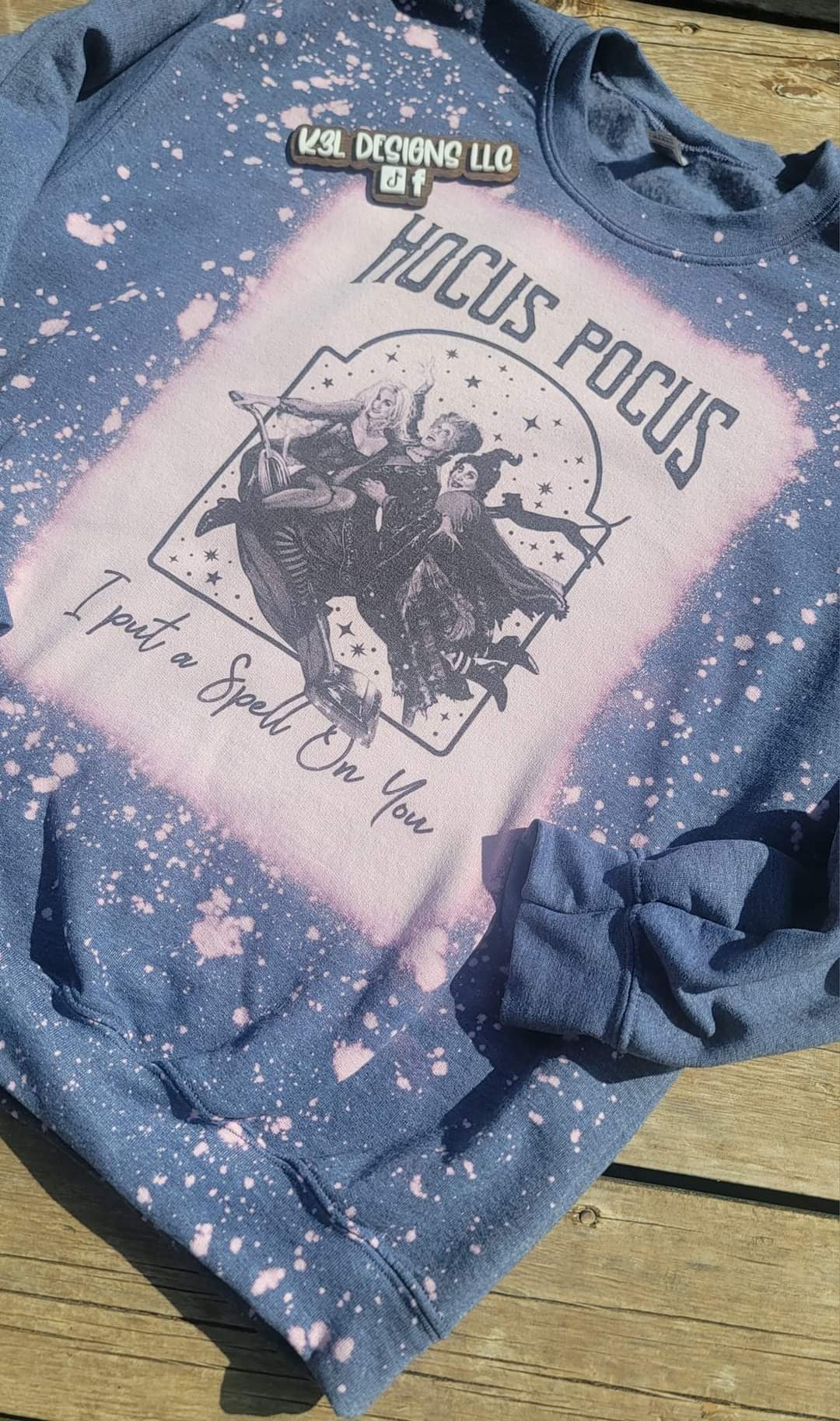 Hocus Pocus Bleached Sweatshirt
