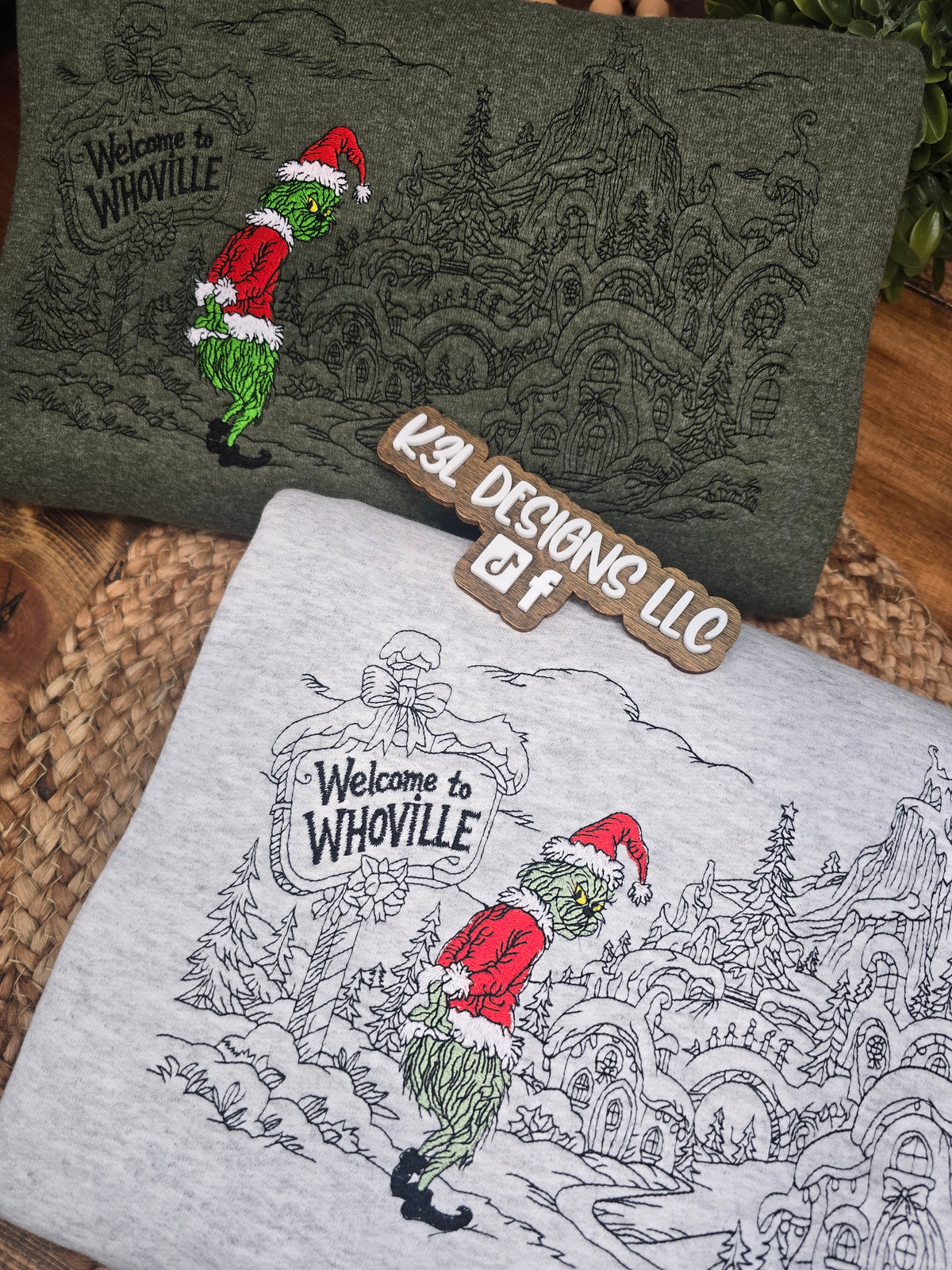 Welcome to Whoville Embroidered Crewneck