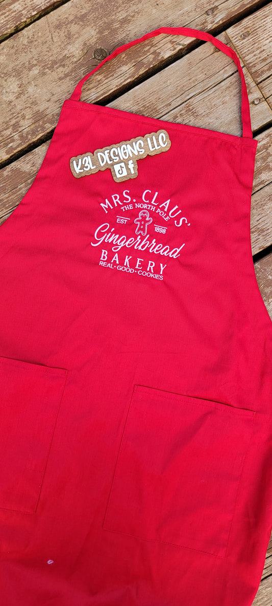 Embroidered Apron