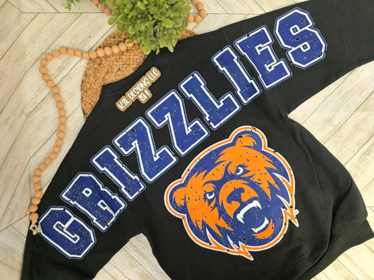 Grizzlies Big Back design