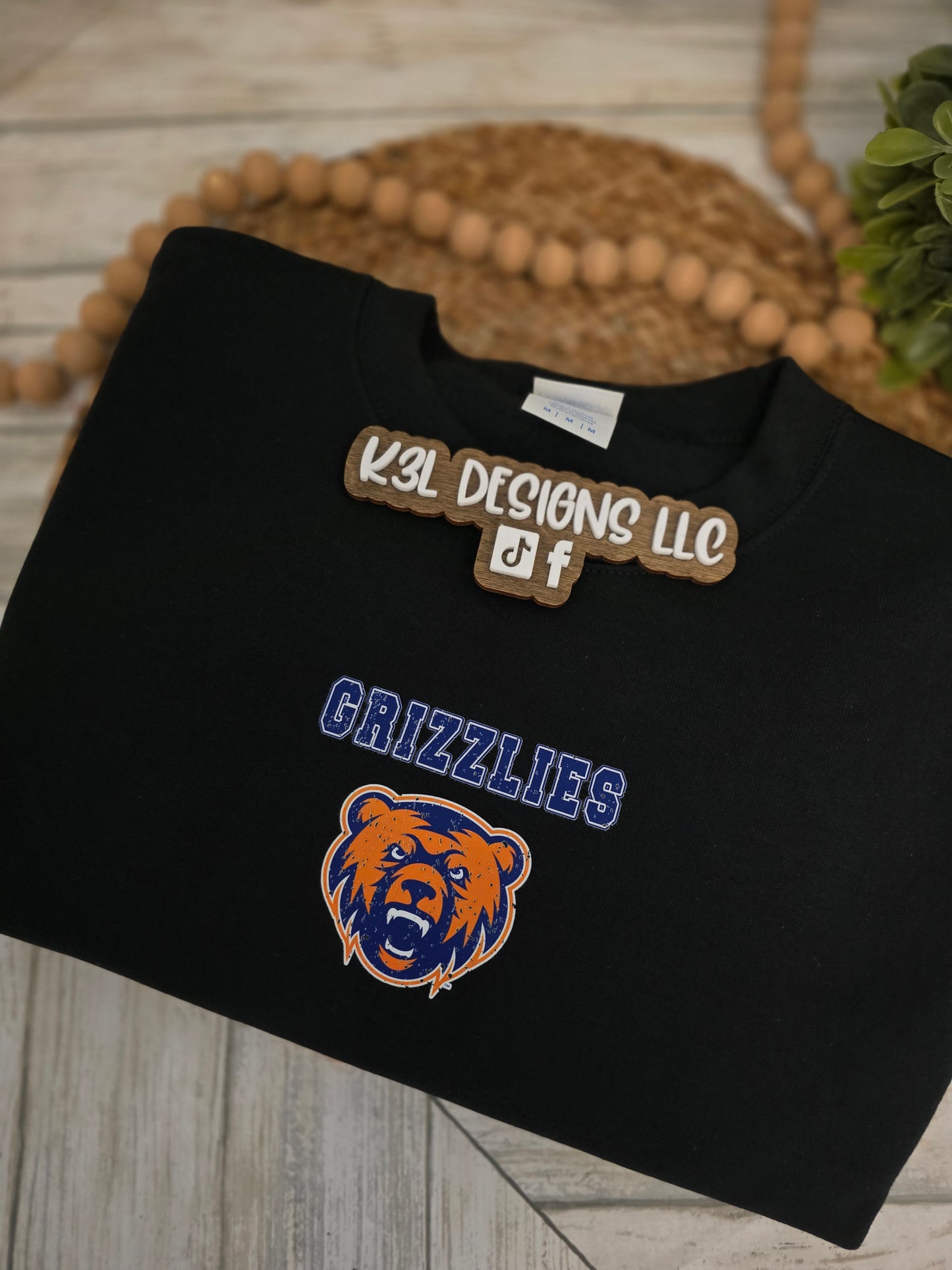 Grizzlies Big Back design