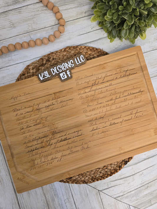 Custom cutting board