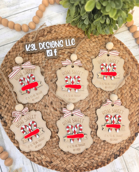 Teacher Ornaments
