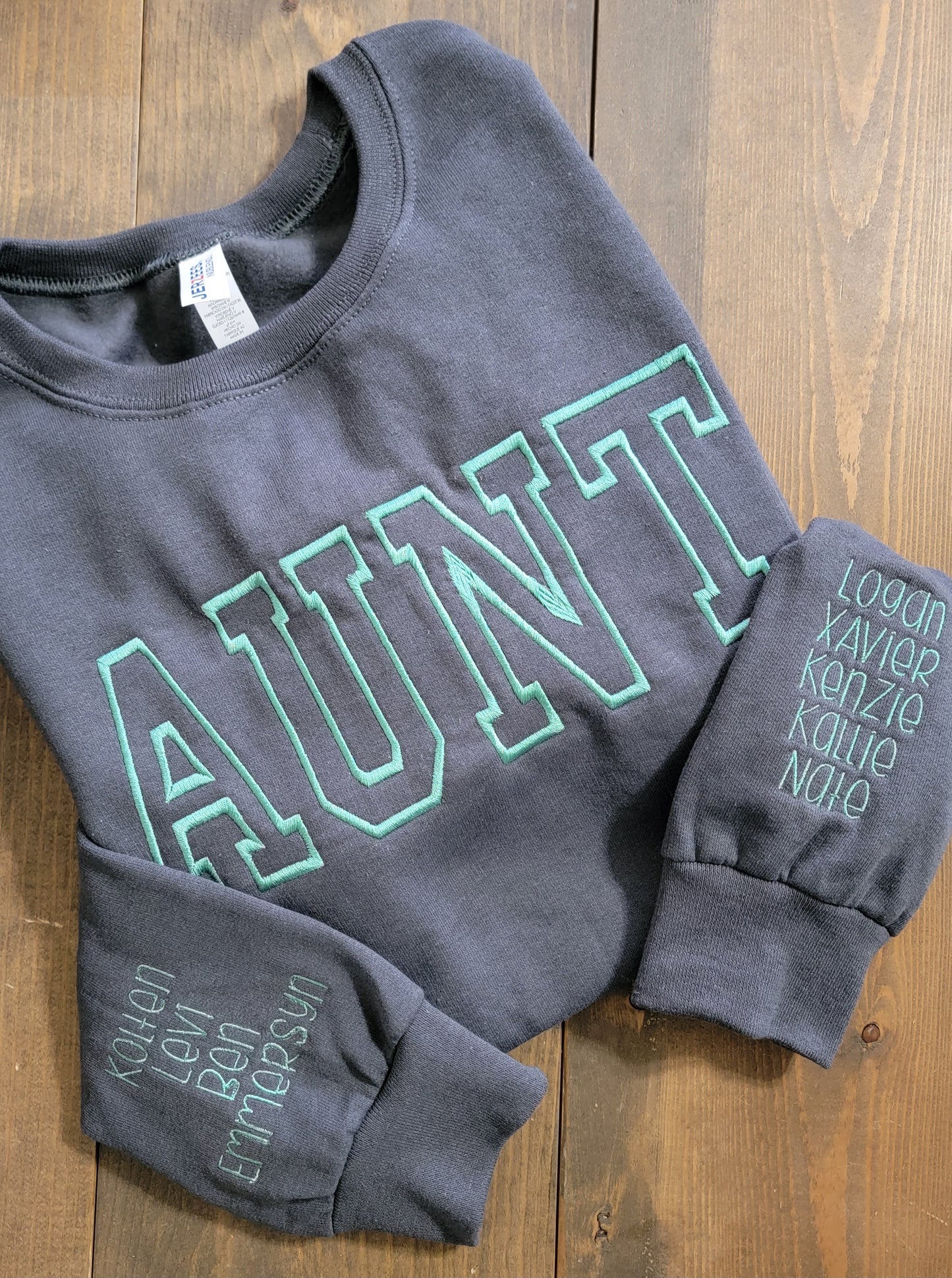 CUSTOM NAME crewneck sweatshirt