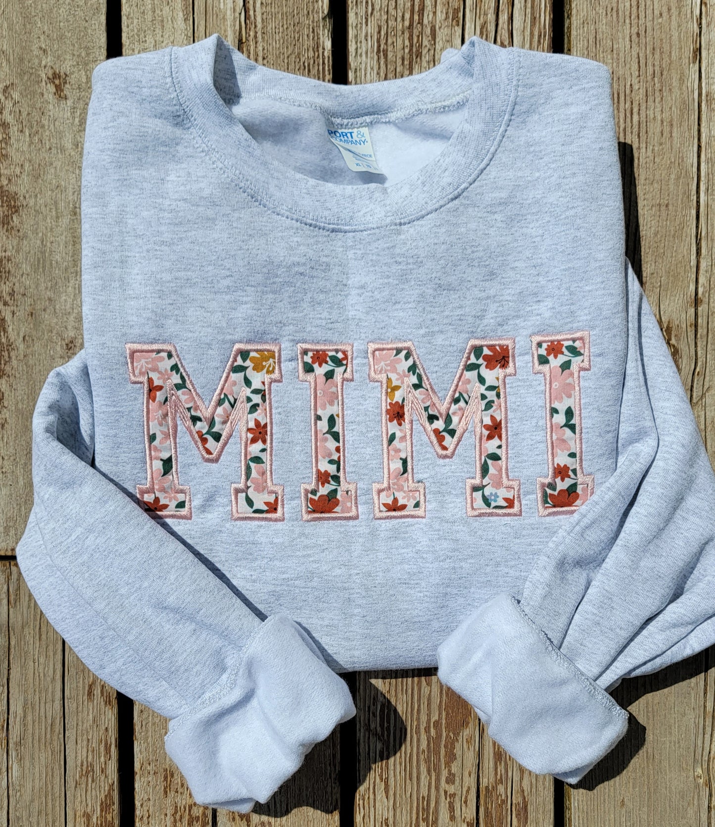 Custom applique Sweatshirt