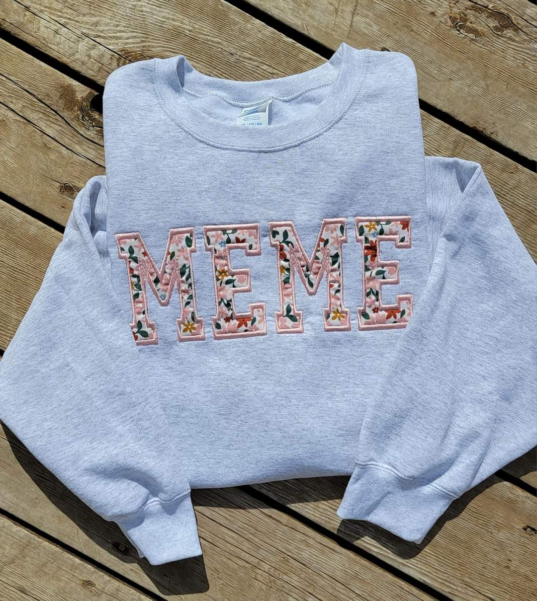 Custom applique Sweatshirt